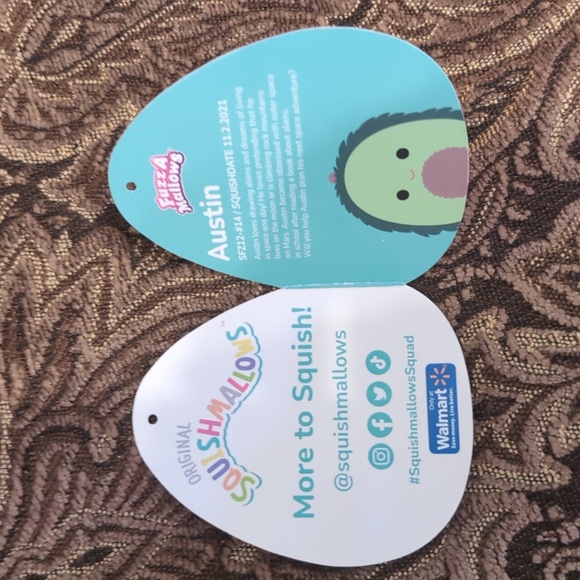 Original Squishmallows "Austin" the Avocado 🥑 by KellyToy - Picture 3 of 5